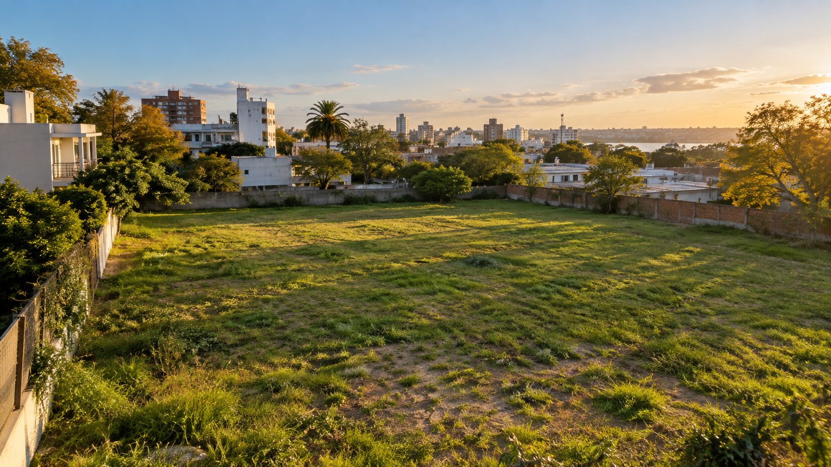 Terreno urbano para proyecto de cooperativa de vivienda